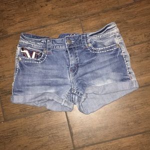 Blue Jean Shorts